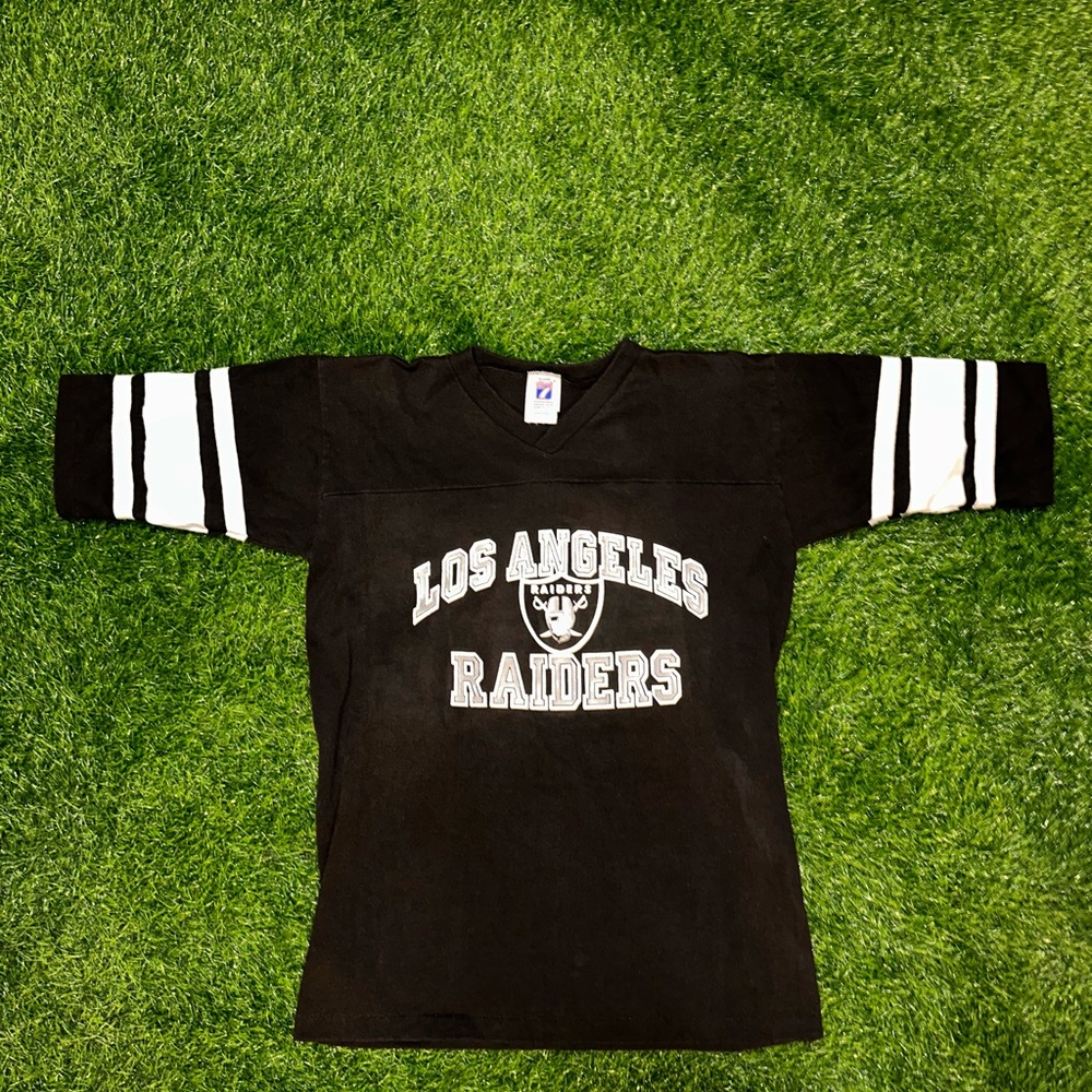 Vintage nfl Los Angeles raiders shirt longsleeve size youth XL